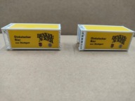 dwa kontenery chłodnie autonomiczne. 1/87