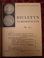 Biuletyn numizmatyczny Rocznik 1970 oprawa introligarska