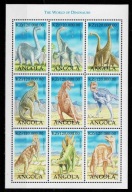 Angola/ dinozaury/ czyste