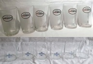 SZKLANKI 6X HENNESSY PURE WHITE 11,5CM 200ML I 6X HANNEN ALT 9,5CM 200ML