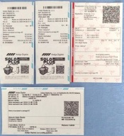 Współczesne bilety kolejowe (III)