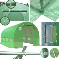 TUNEL FOLIOWY OGRODOWY 4x2,5m 10m 2,5x4x2 SZKLARNIA OGRODOWA NAMIOT UV4