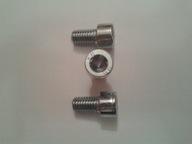 M10x50x1,25 śruba ampulowa lewy gwint drobnozwojna