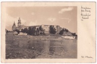 Kraków Wisła Wawel ok.1940r. Foto F. Gazda e125