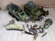 Zestaw Wojsko Pojazdy figurki żołnierzyki i inne