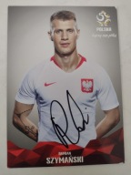 Karta Klubowa Polska Damian Szymański PZPN Reprezentacja