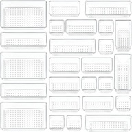 Organizer na kosmetyki do szuflady 23 x 15 cm 25 szt.