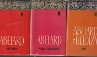 Pisma wybrane tomy 1-3 Piotr Abelard ; jak nowa
