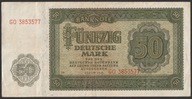 Niemcy 50 marek 1948 - seria GO
