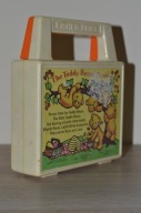Fisher Price Vintage stara zabawka, pozytywka,radio, piknik misiów 1979 rok