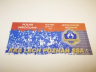 bilet LECH Poznań - POLAR Wrocław 30.09.2000