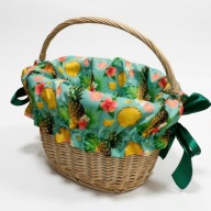 Wyściółka wkład do kosza koszyka rowerowego – wodoodporna