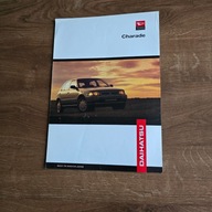 Daihatsu Charade j.angielski prospekt folder katalog broszura