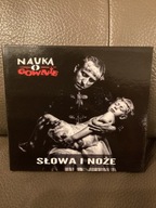 CD - NAUKA O GÓWNIE - 'SŁOWA I NOŻE' - punk, jak nowa,
