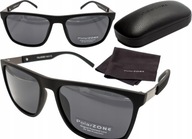 OKULARY PRZECIWSŁONECZNE MĘSKIE POLARYZACYJNE FILTR UV400 POLARZONE + ETUI