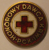 HONOROWY DAWCA KRWI - BRAK ZAPIĘCIA