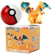 Charizard Pokemon Pokeball BOX + składana figurka Pokemony z PL