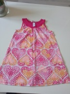 H&M letnia sukienka dziecięca bawełna r 110/116