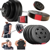 ZESTAW OBCIĄŻENIA BITUMICZNEGO 20KG 4X5KG POD GRYF/SZTANGE ŁAWKE