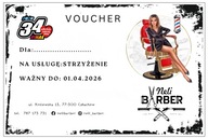 Voucher podarunkowy do NELI BARBER