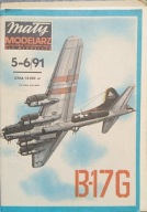 Mały Modelarz 5-6/1991 samolot Boeing B-17G FLYING FORTREES