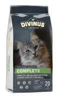 DIVINUS Cat Complete karma sucha dla kotów dorosłych witaminy 20 kg