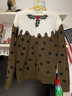 SW świąteczny Merry CHRISTMAS groszki S/M