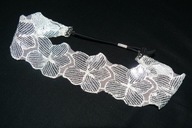 opaska do włosów cekinowe kwiaty