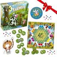 GRA PLANSZOWA SUPERFARMER Z RANCZA ŚWIETNA GRA DLA DZIECI DOBRA ZABAWA