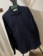 K Koszula Le Shark turystyka sport kieszenie granat bawełna rozmiar M