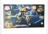 Klocki ELEFUN TRANSFORMAX 2w1 1238 elementów Robot Auto Duży Zestaw 6+