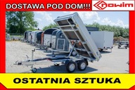 Kiper Wywrotka 2,6T Przyczepa Dwuosiowa z Hamulcem Budowlana 4.4 x 1.9 m