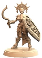 Tomb Sentinel Mumia Strażnik Pinup D D&D RPG Druk 3D NSFW