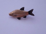 Broszka stara oryginalna z PRL - RYBKA