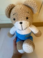 MIŚ PRZYTULANKA MASKOTKA HANDMADE.