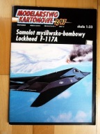 Modelarstwo Kartonowe 2/1997 Lockheed F-117A
