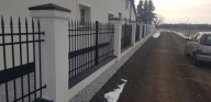 OGRODZENIA DWORKOWE ,SŁUPKI,MURKI BETONOWE