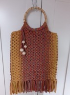 Torebka - makrama handmade