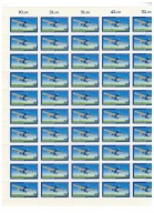 Niemcy 1978 Znaczki Arkusz 964-7 ** samoloty balony lotnictwo