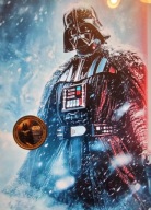 2 EURO STAR WARS - DARTH VADER- 2 EURO KOLOR