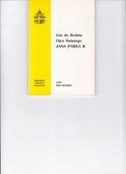 Jan Paweł II List do rodzin