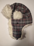 CZAPKA DAMSKA USZATKA ZIMOWA Z FUTERKIEM nr 861