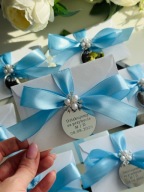 Podziękowania upominki dla gości zdrapka słonik ślub wesele urodziny 30 40