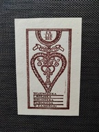 EXLIBRIS EX LIBRIS 400 LAT ZAMOŚCIA MIEJSKA BIBLIOTEKA 1980 /ZAMOJSZCZYZNA