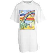 WRANGLER TEE DRESS SUKIENKA TUNIKA DAMSKA BAWEŁNA 36 S M NOWA WIOSNA 2026