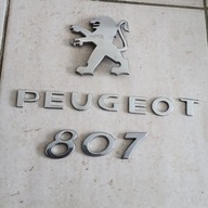 EMBLEMAT NAPIS KLAPY TYLNEJ PEUGEOT 807 8665 V5
