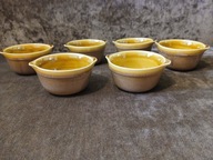 MIROSTOWICE NOVI A. SADULSKI BULIONÓWKI MISECZKI PORCELIT VINTAGE 70 PRL x6