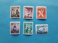 POLSKA 1955 ROK Fi 790-795**A IGRZYSKA SPORTOWE MŁODZIEŻY
