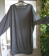TUNIKA W PASKI OVERSIZE 48 NOWA ***COMFY COPENHAGE