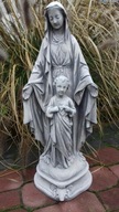 Betonowa Figura figurka Matki Bożej Matka Boska Maryja z Jezusem kapliczka